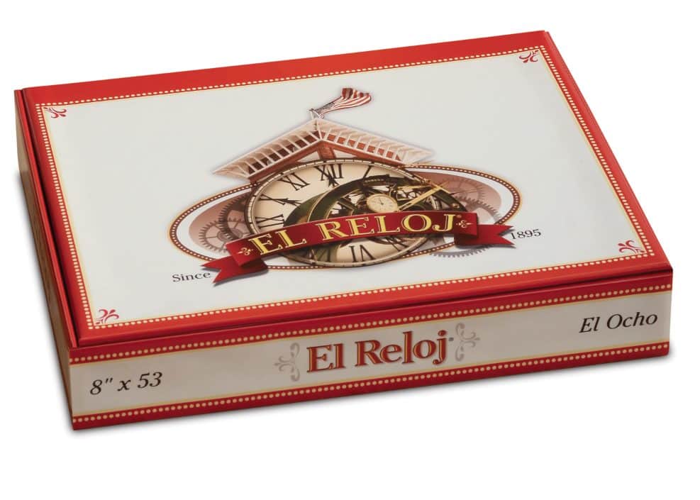 El Reloj El Ocho box closed