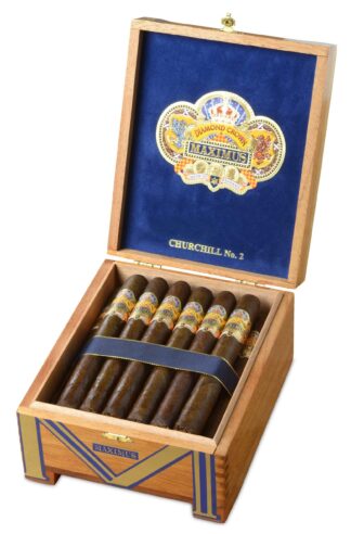 diamond crown maximus churchill number 2 box open