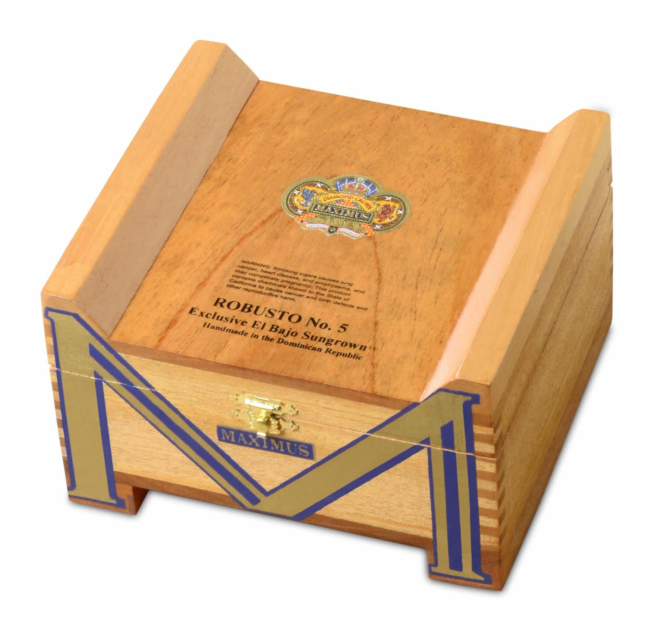 diamond crown maximus robusto number 5 box closed