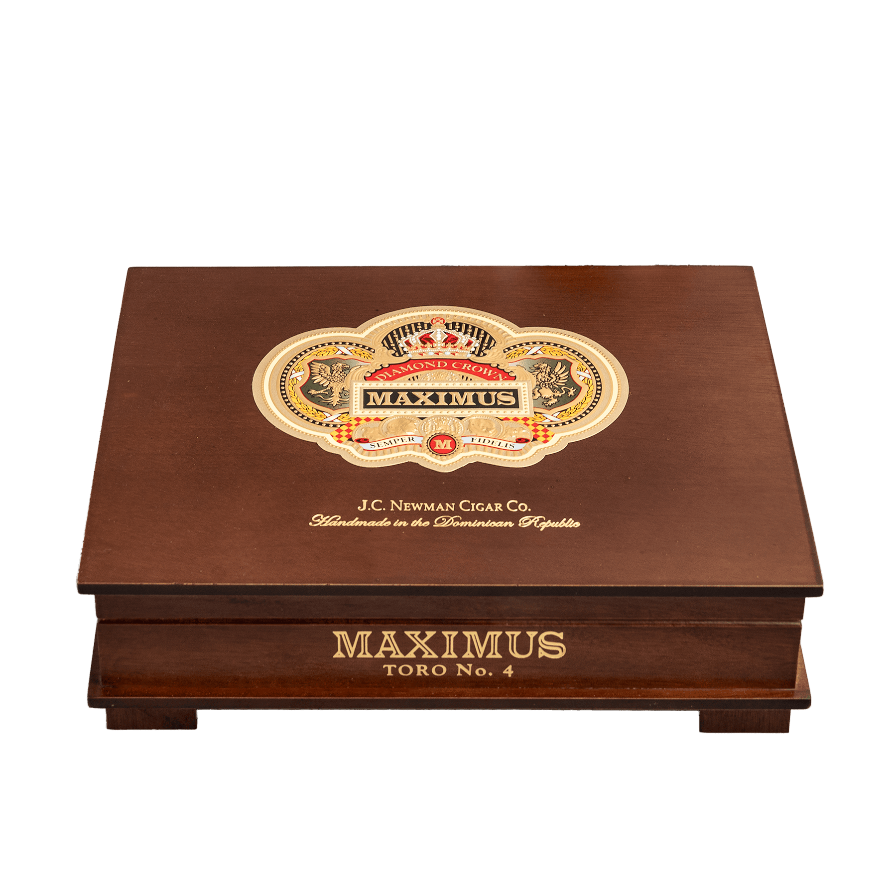Closed box of 10 cigars Diamond Crown MAXIMUS Toro No. 4 cigars by J.C. Newman Cigar Co.