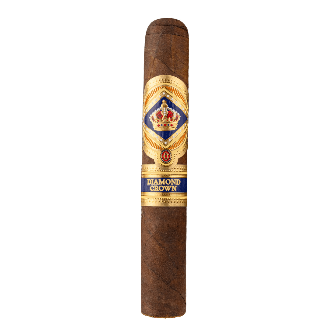 Diamond Crown Classic Maduro Double Robusto No. 4 single cigar featuring a Connecticut Broadleaf wrapper