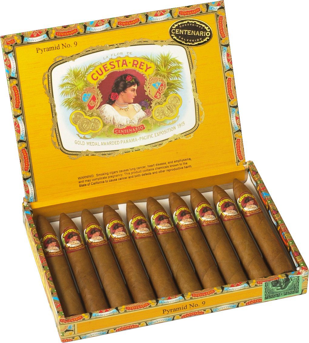 cuesta rey pyramid number 9 box open