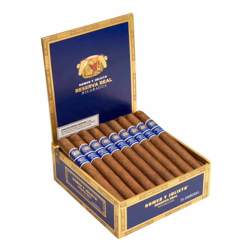 box of Romeo Y Julieta Reserva Real Nicaragua
