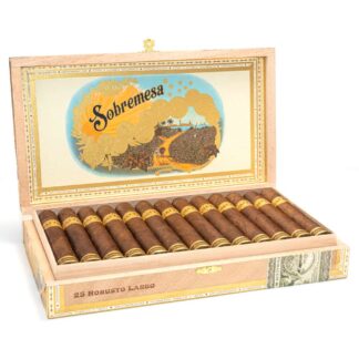 sobremesa robusto largo open box of 20 cigars