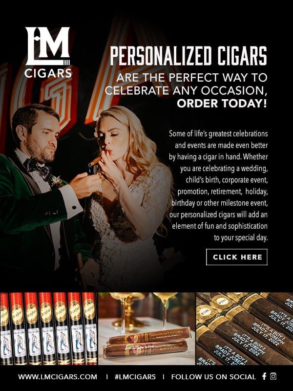 lm personalized cigars