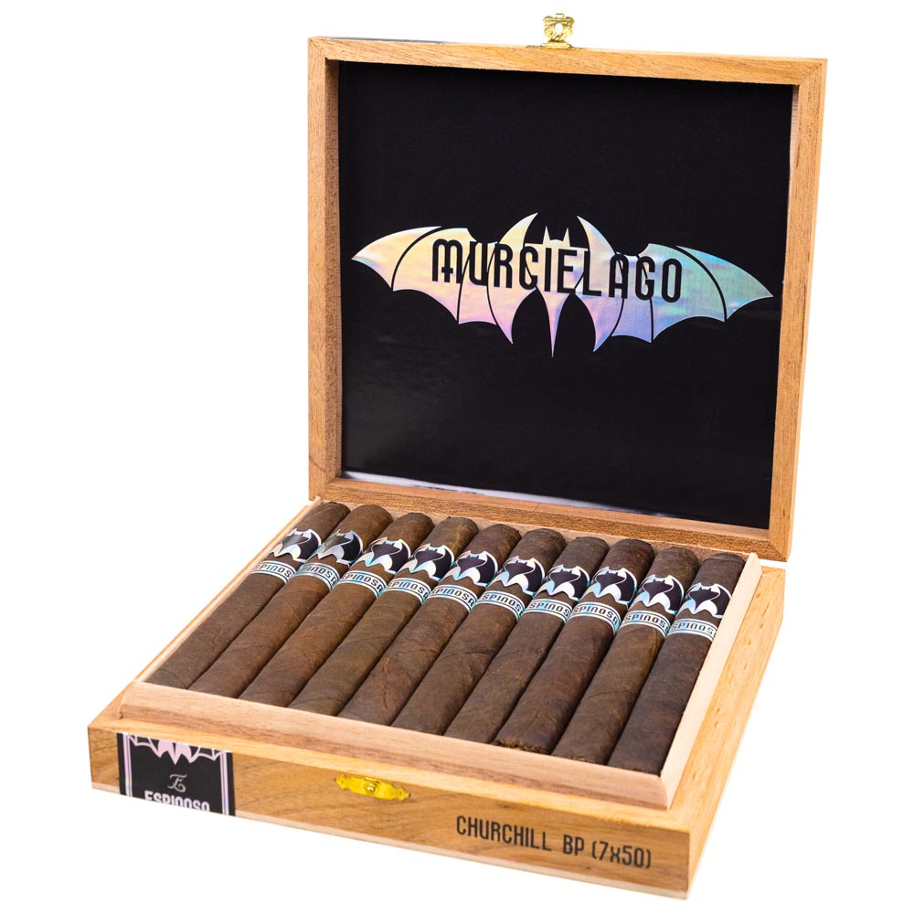 espinosa murcielago churchill open box of cigars
