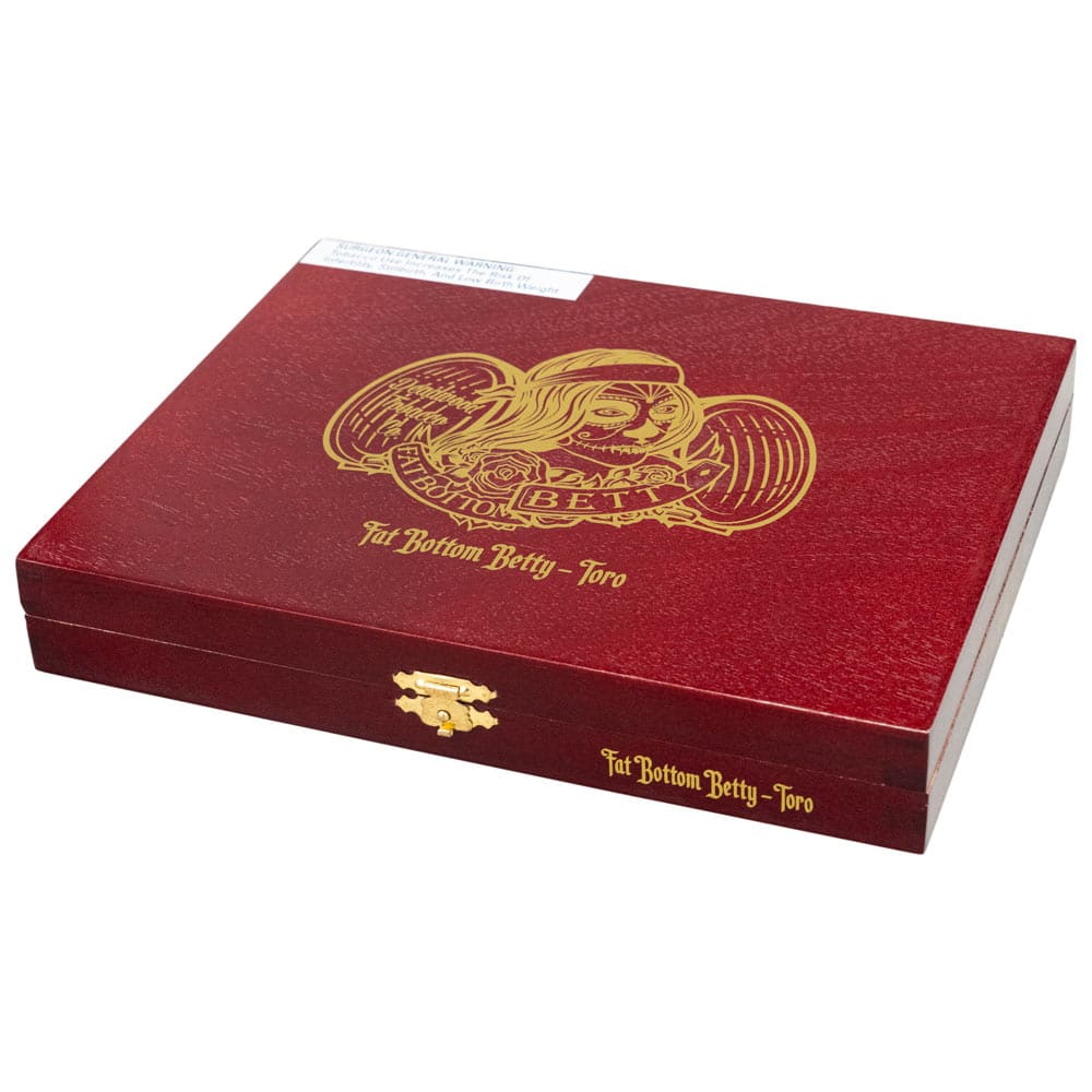 Fat Bottom Betty toro closed box of cigars