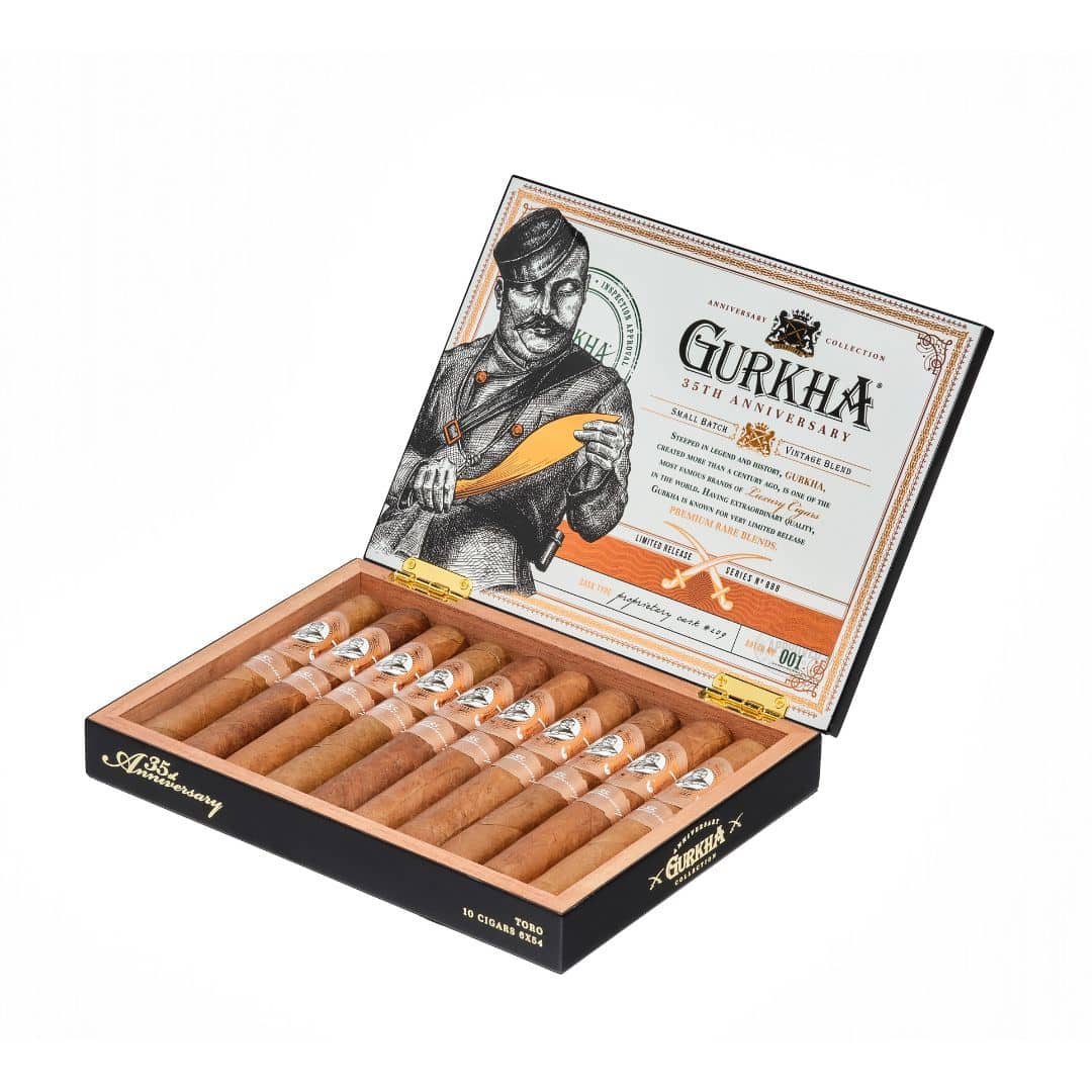 Gurkha 35th Anniversary Cigars | LM Cigars | Buy Cigars Online