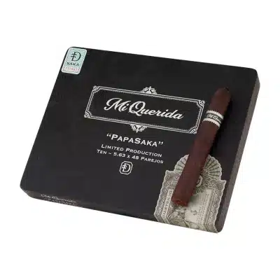 Mi Querida Black papasaka closed box of cigar