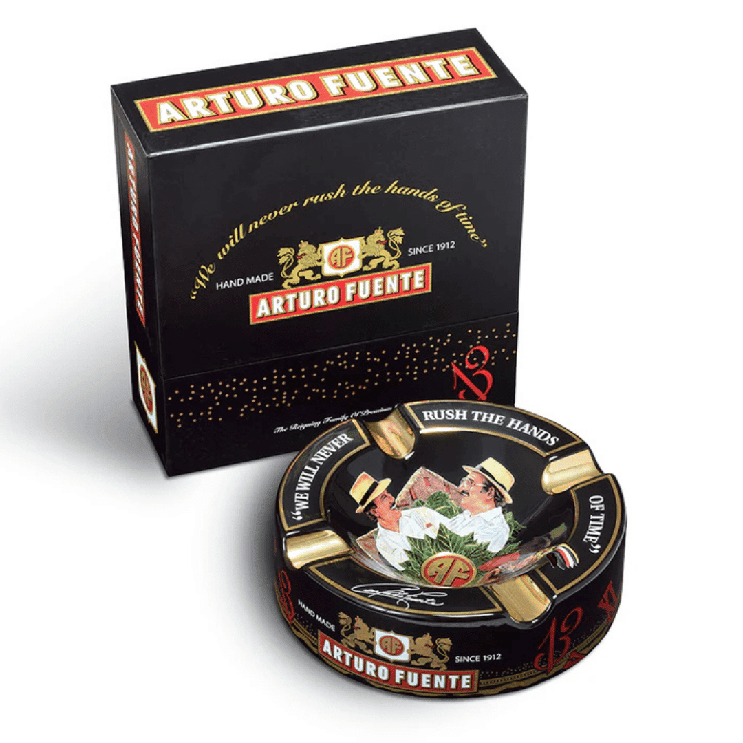 Arturo Fuente Hands of Time Black Ashtray