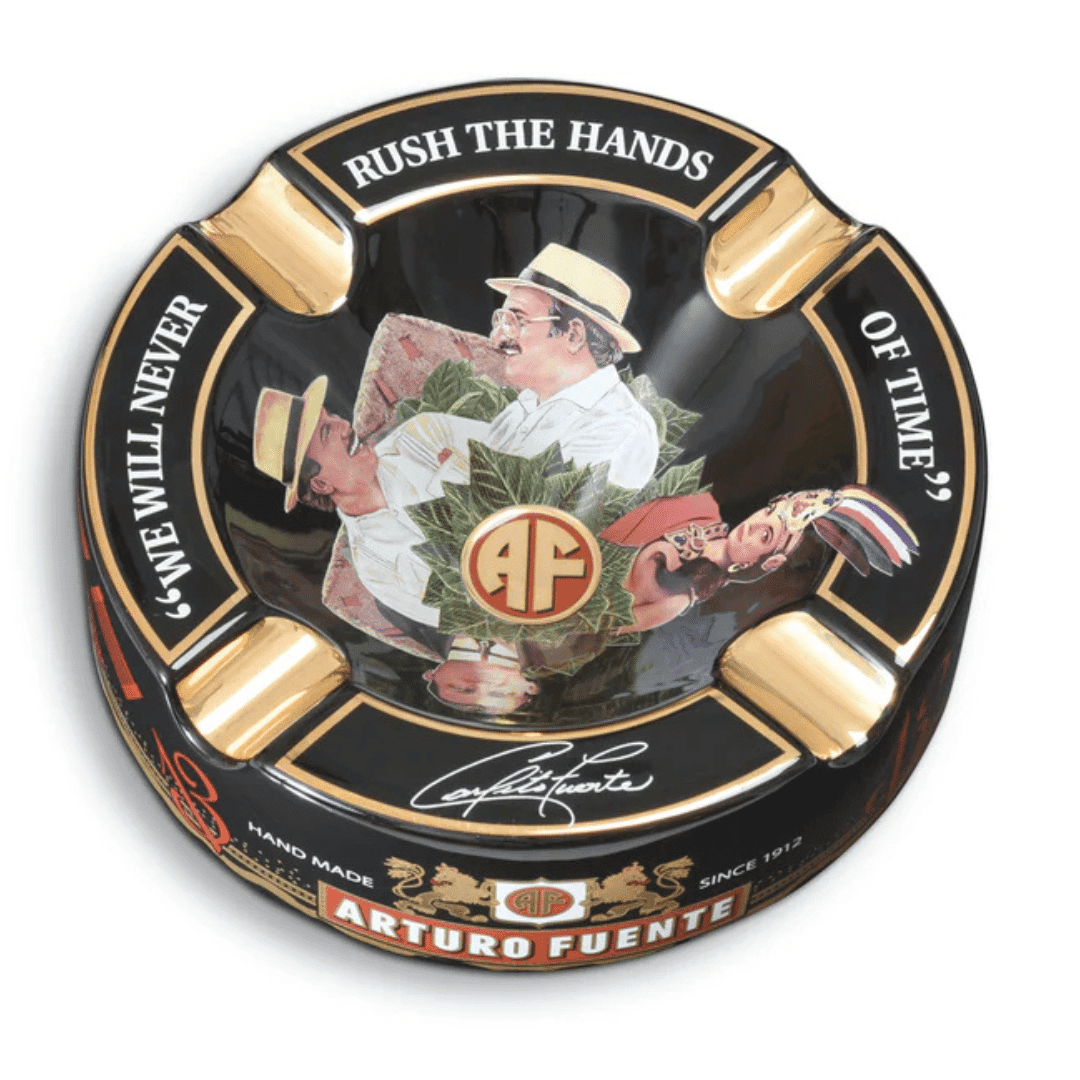 Arturo Fuente Hands of Time Black Ashtray - Image 2