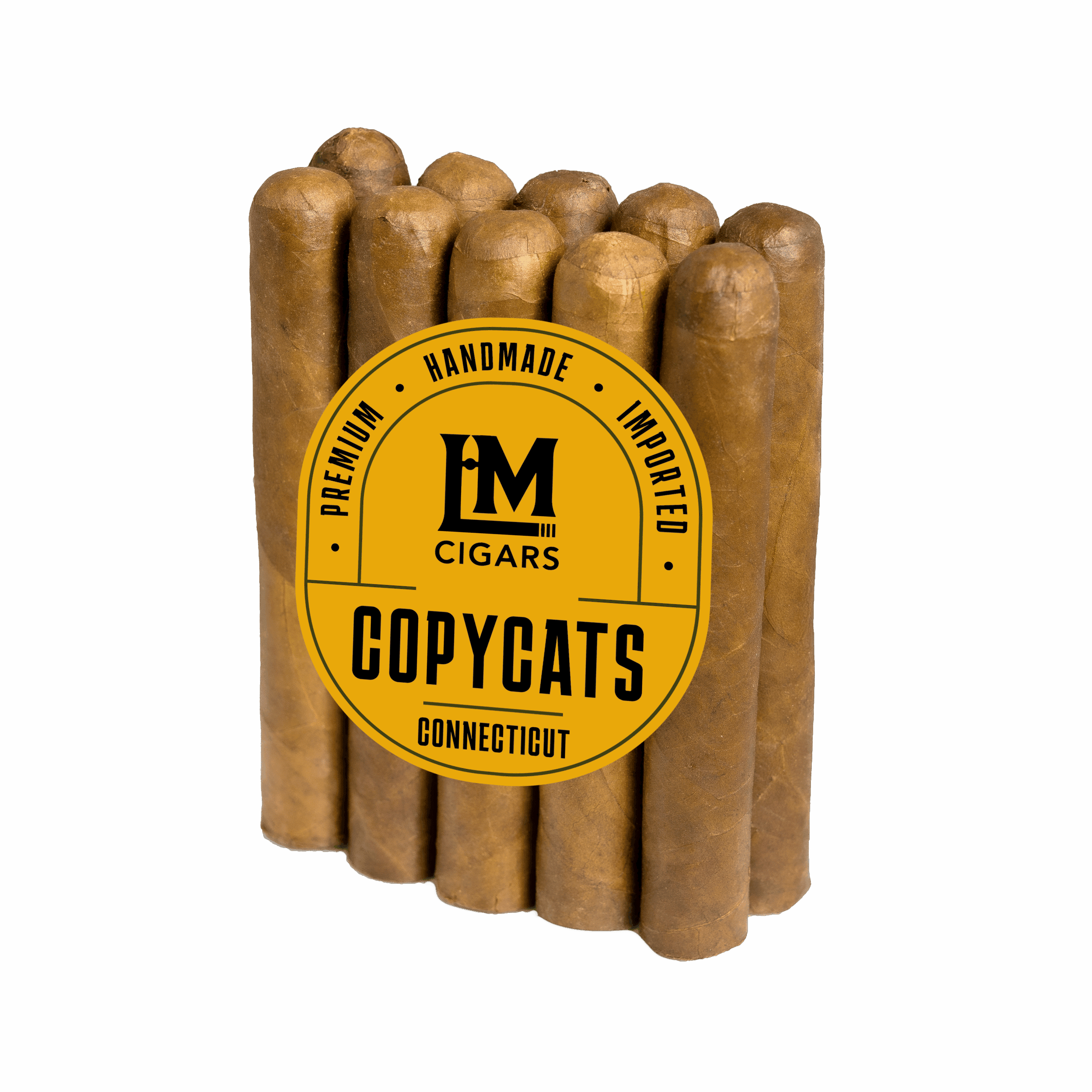 LM Copycats Gold Label Gordo Cigars. Luiz Martinez Habano 10 Cigars