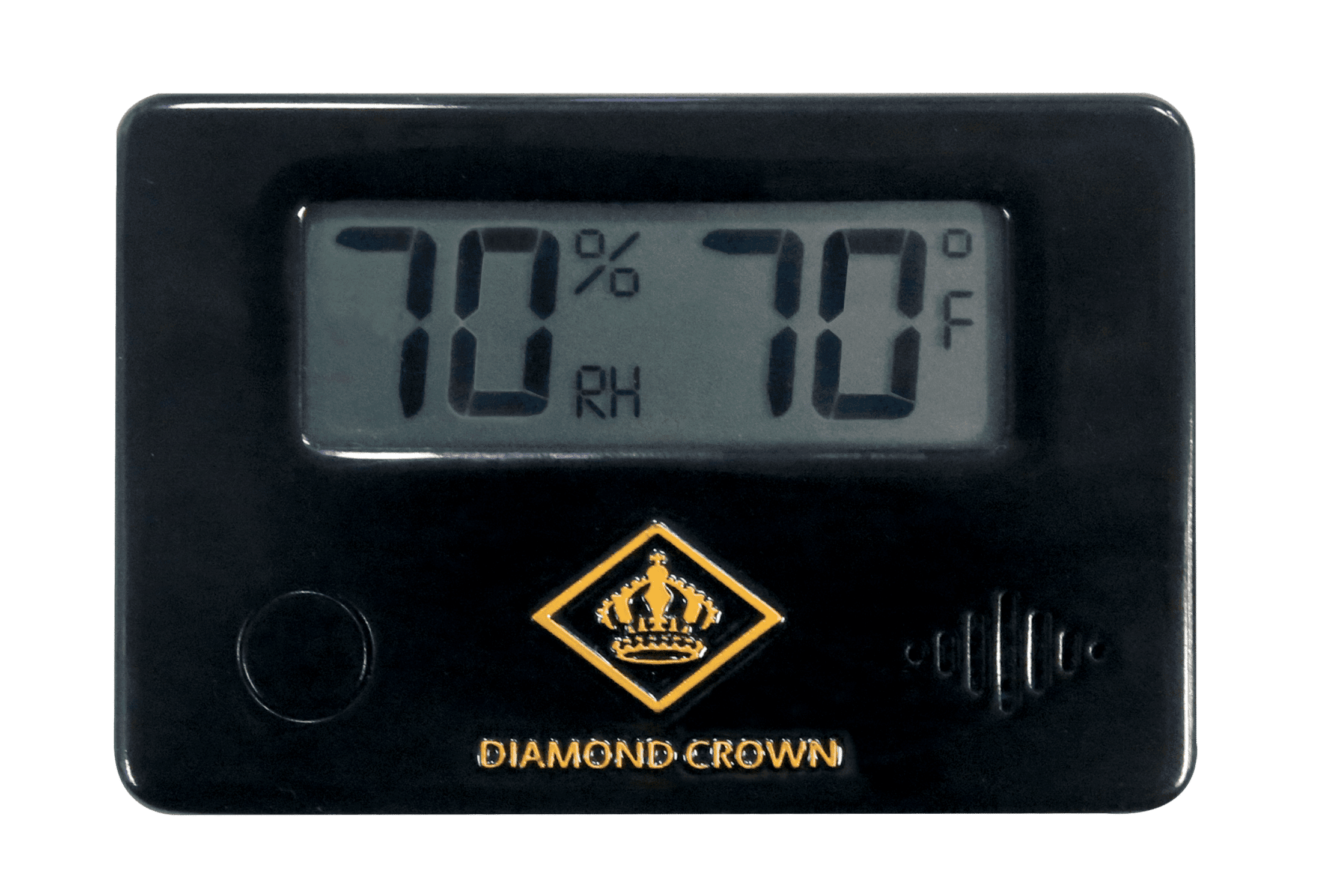 Diamond Crown Accessory Digital Hygrometer