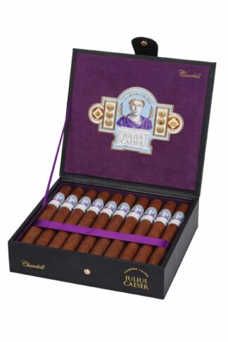 diamond crown julius caeser churchill box open