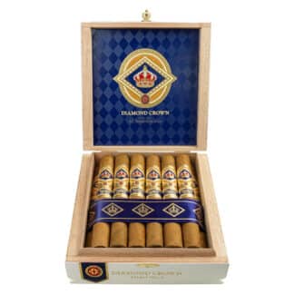 Diamond Crown Classic Toro No.3 open cigar box with 6 cigars on top pictured