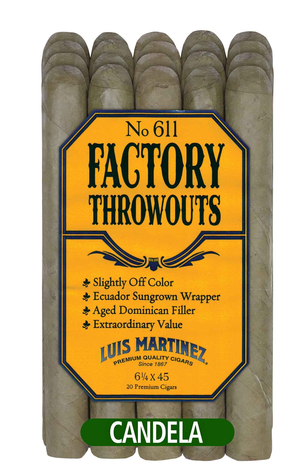 factory throwouts 611 candela bundle