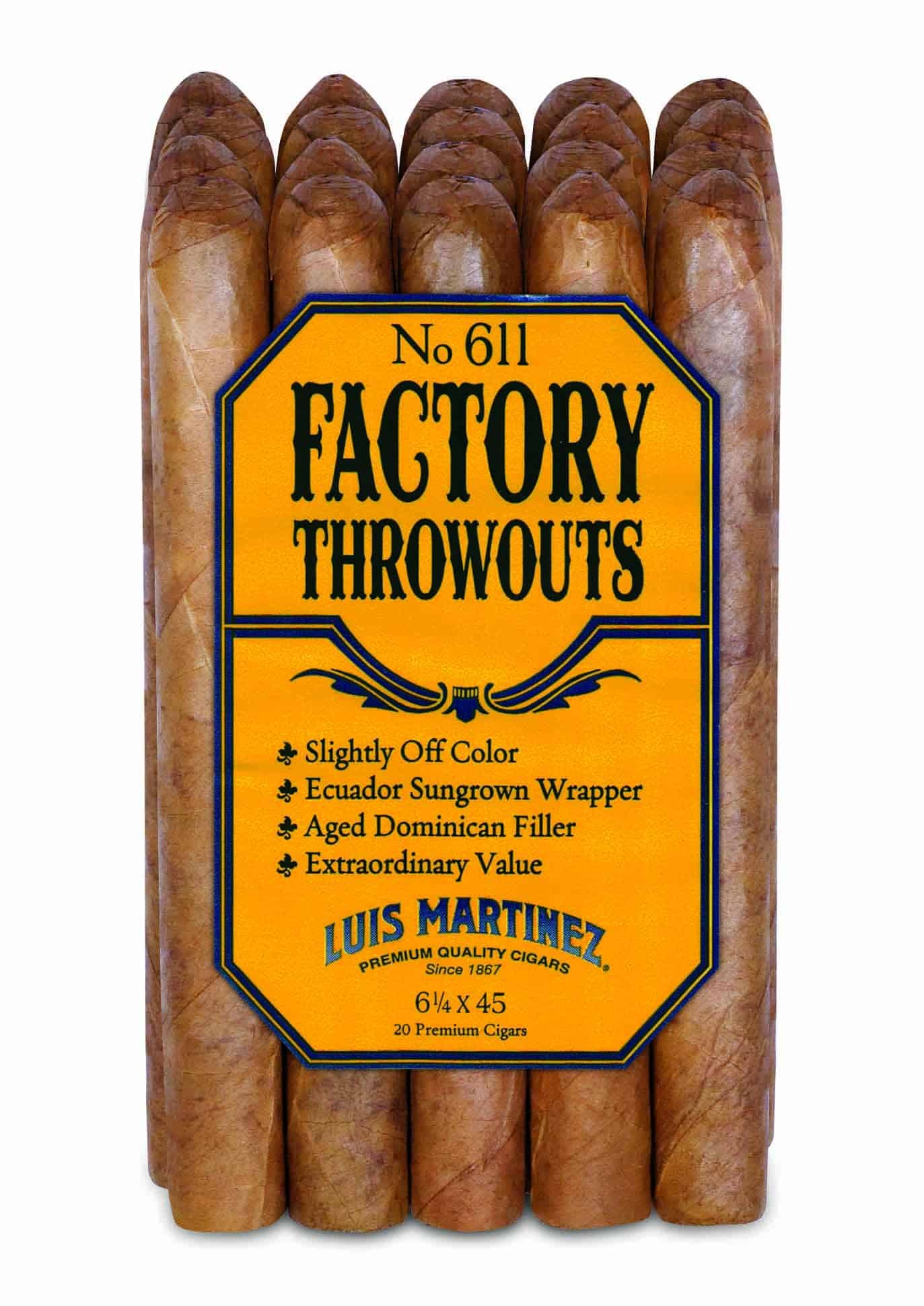 factory throwouts 611 natural bundle