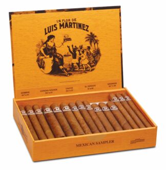 luis martinez mexican sampler box open
