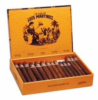 luis martinez maduro sampler box open