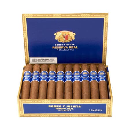 Romeo Y Julieta Reserva Real Nicaragua Magnum Open Box of 20 Cigars